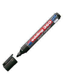 ROTULADOR EDDING 360 NEGRO PIZARRA BLANCA