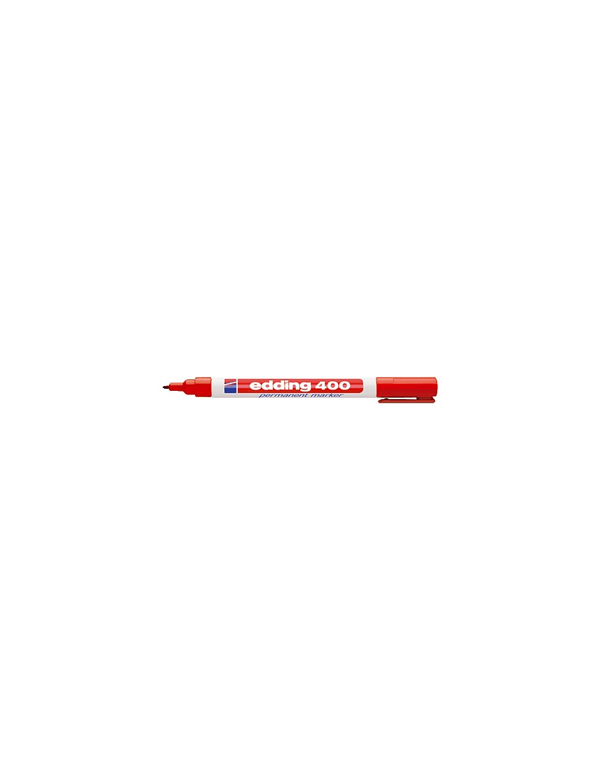 ROTULADOR EDDING 400 ROJO 1,0MM.