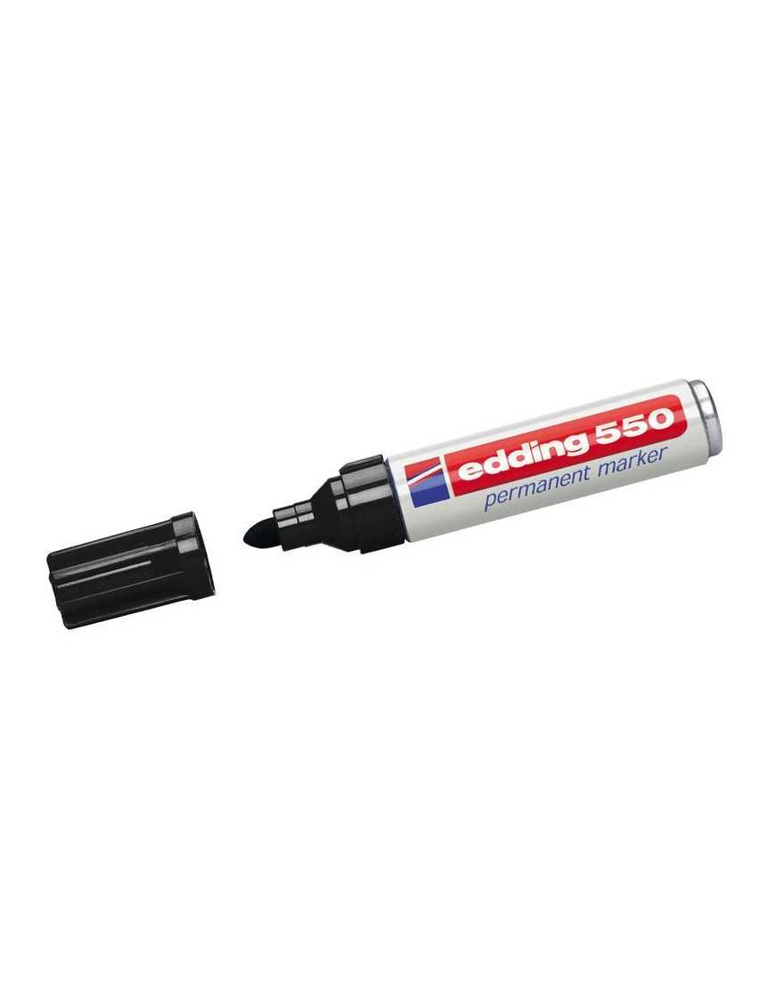 ROTULADOR EDDING 550 NEGRO.
