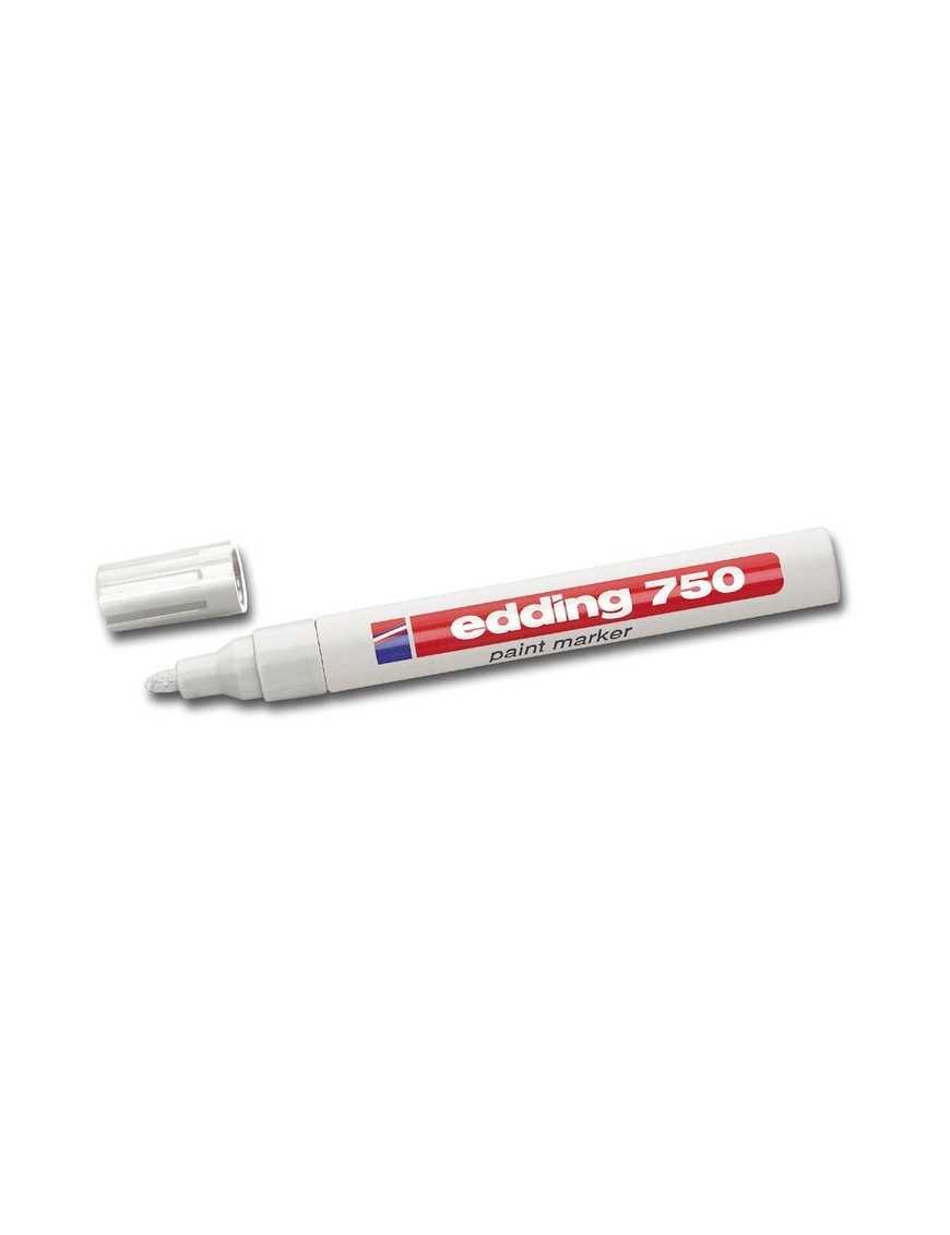 ROTULADOR EDDING 750 BLANCO.