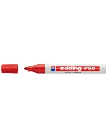 ROTULADOR EDDING 750 ROJO.