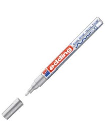ROTULADOR EDDING 751 PLATA 1-2MM PR.