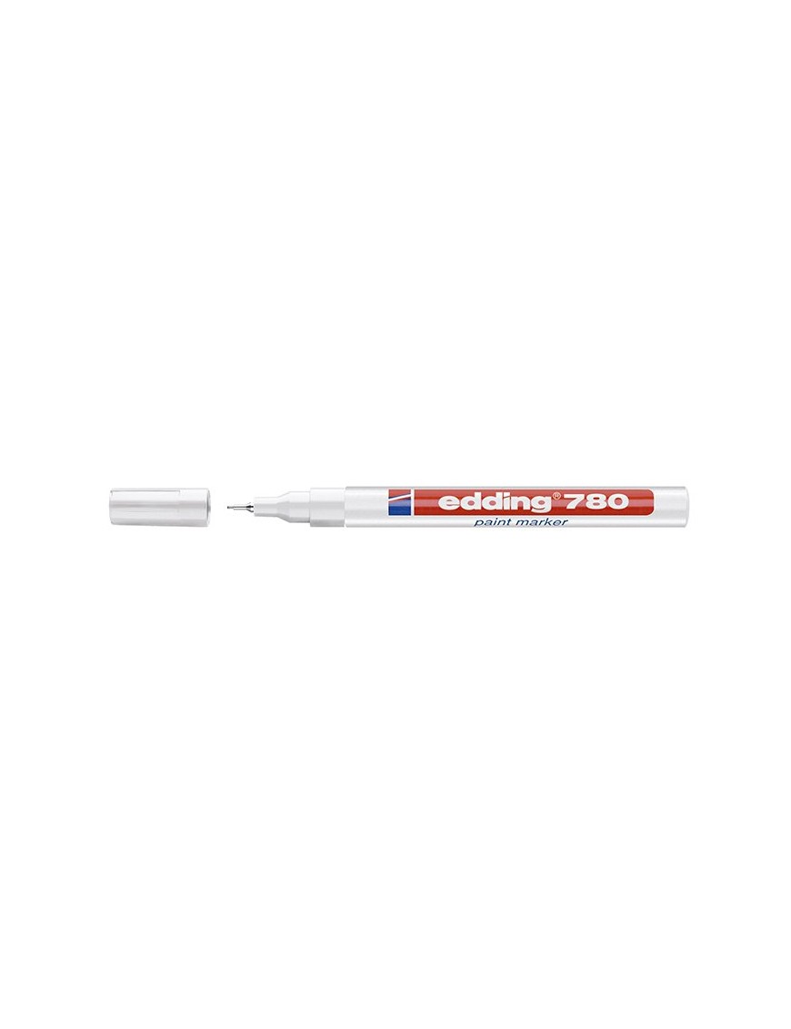 ROTULADOR EDDING 780 BLANCO.