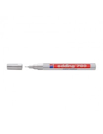 ROTULADOR EDDING 780 PLATA.