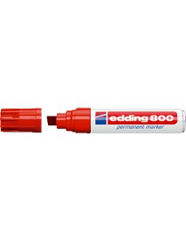 ROTULADOR EDDING 800 ROJO.
