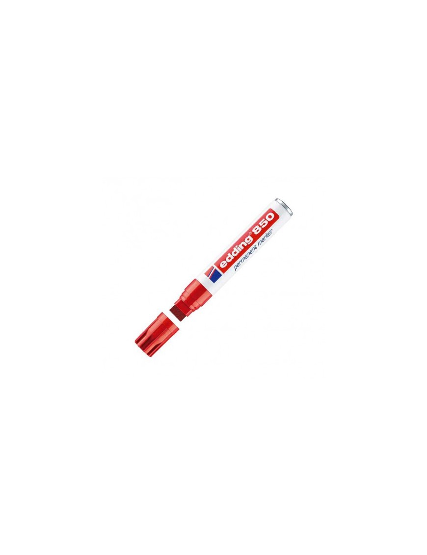 ROTULADOR EDDING 850 ROJO.