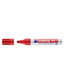 ROTULADOR EDDING Nº 1 ROJO.