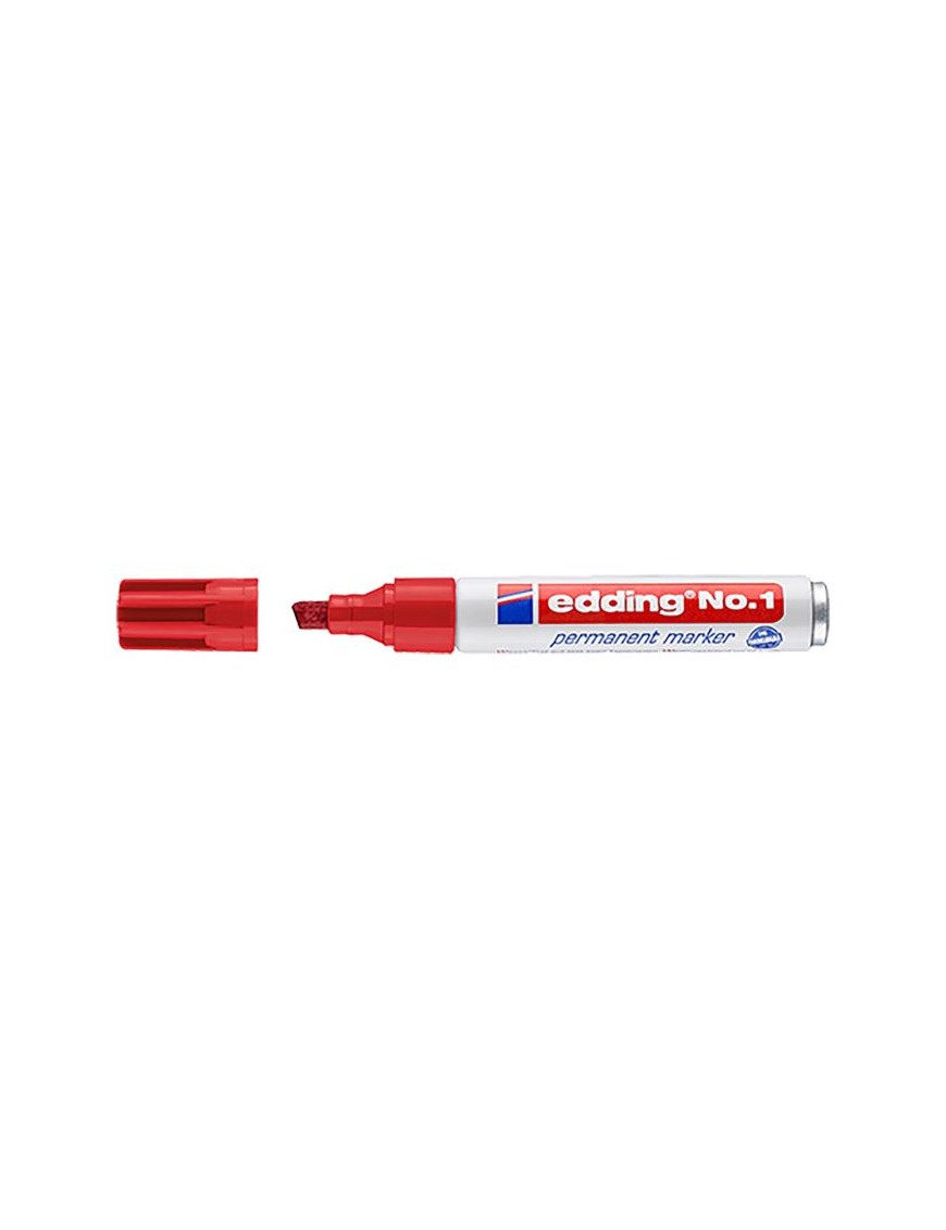 ROTULADOR EDDING Nº 1 ROJO.