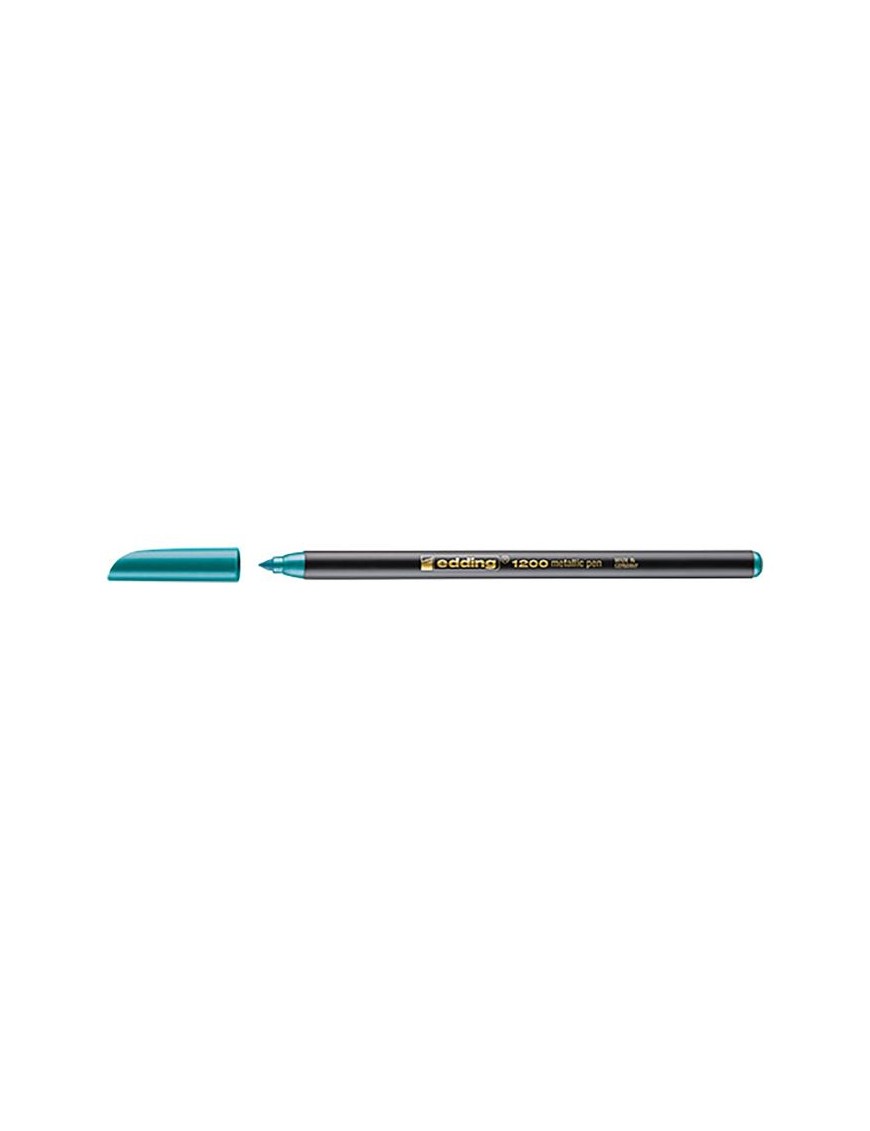 ROTULADOR EDDING 1200 VERDE METALIZADO Nº 74