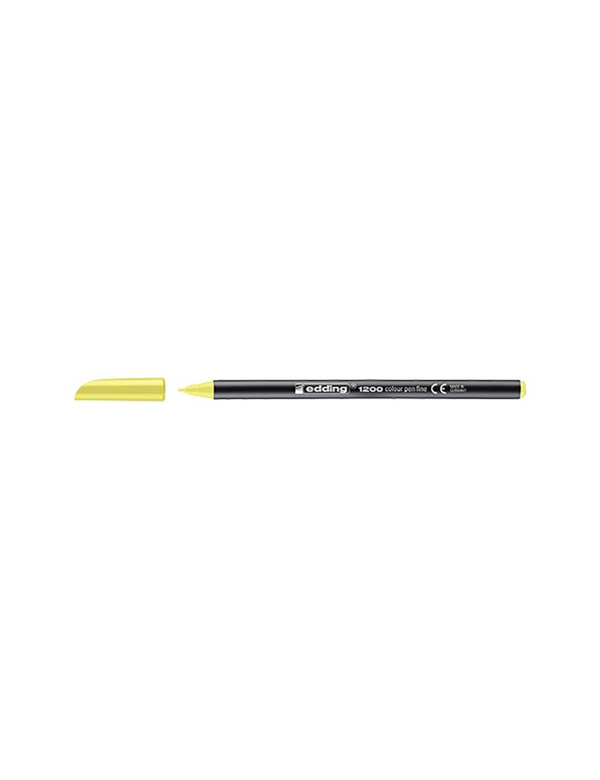 ROTULADOR EDDING 1200 AMARILLO NEON Nº 65.