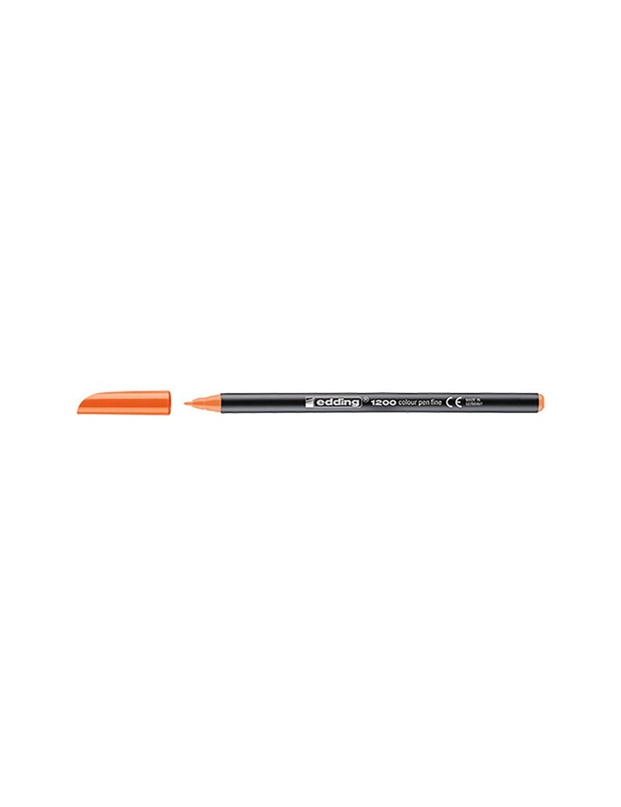 ROTULADOR EDDING 1200 NARANJA Nº6.