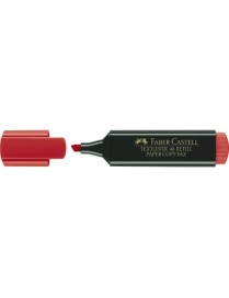 MARCADOR FABERCASTELL TEXTLINER 48 ROJO