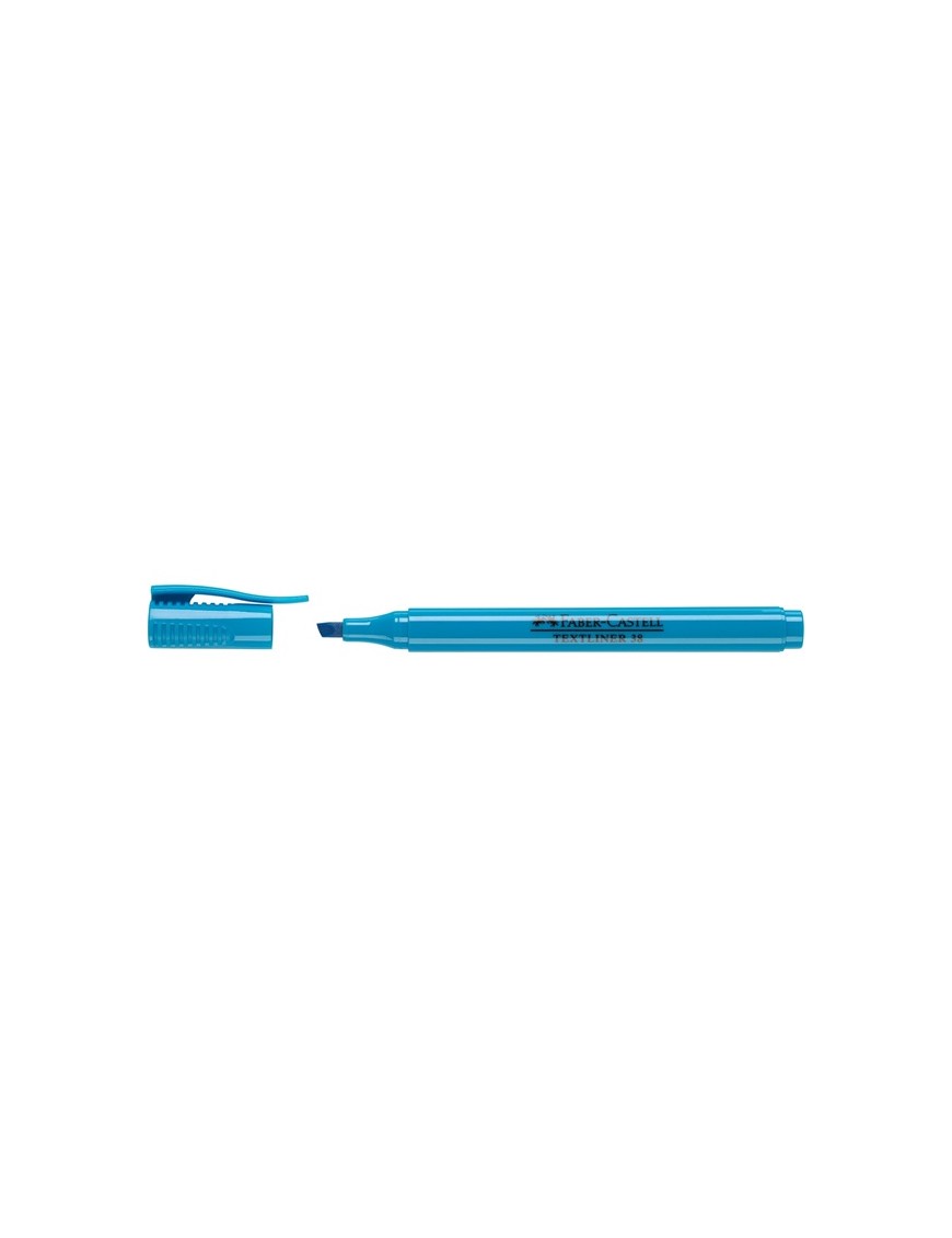 MARCADOR TEXLINER FABER CASTELL 38 AZUL