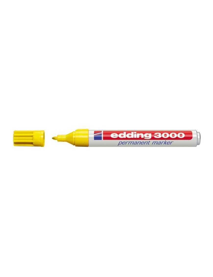 ROTULADOR PERMANENTE EDDING 3000 AMARILLO