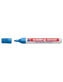 ROTULADOR PERMANENTE EDDING 3000 AZUL CLARO