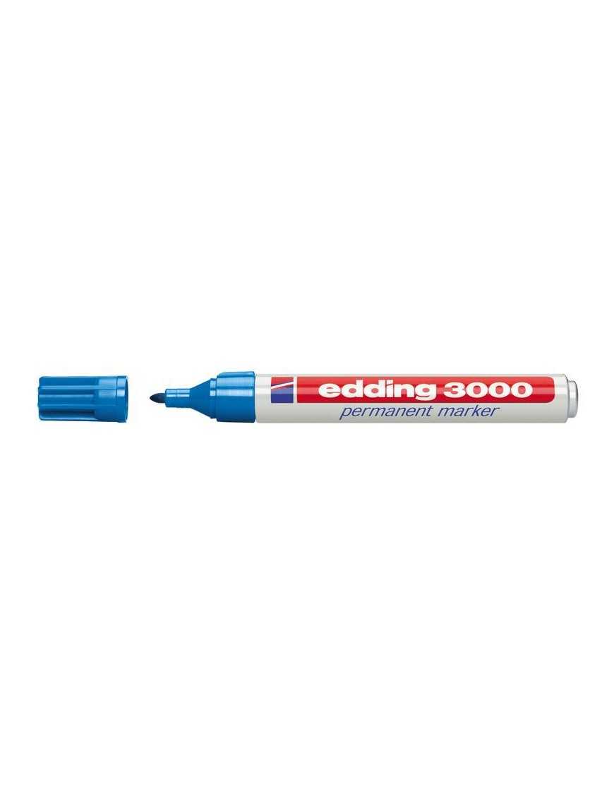 ROTULADOR PERMANENTE EDDING 3000 AZUL CLARO