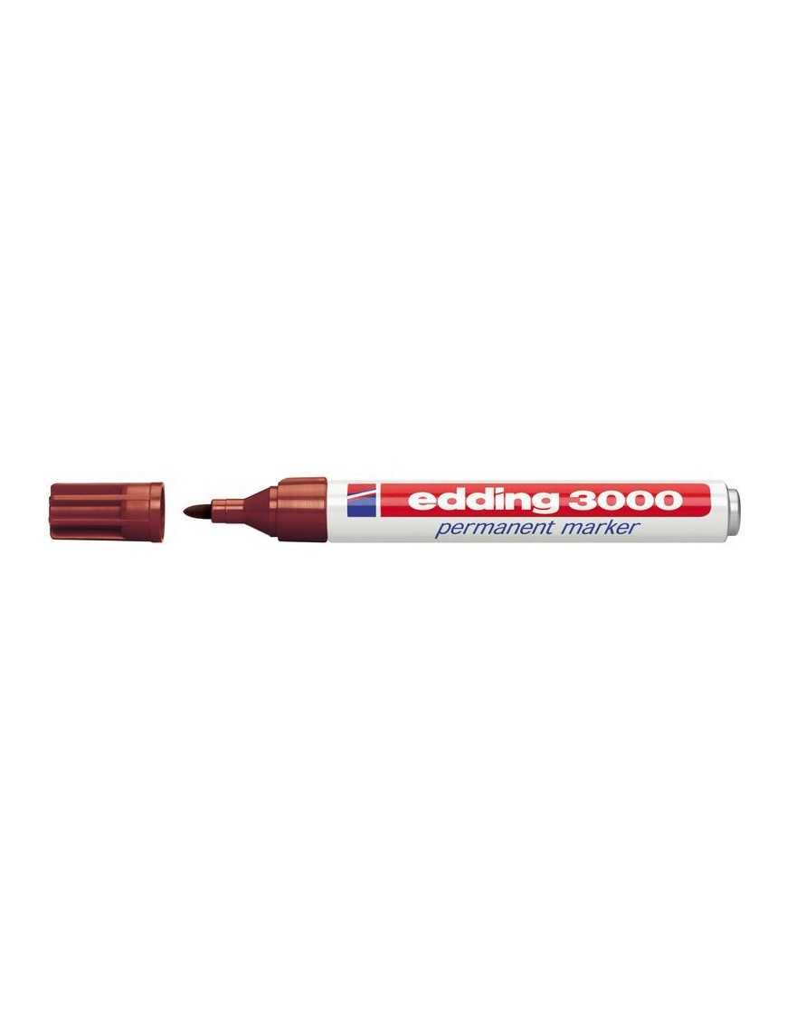 ROTULADOR PERMANENTE EDDING 3000 CARMIN