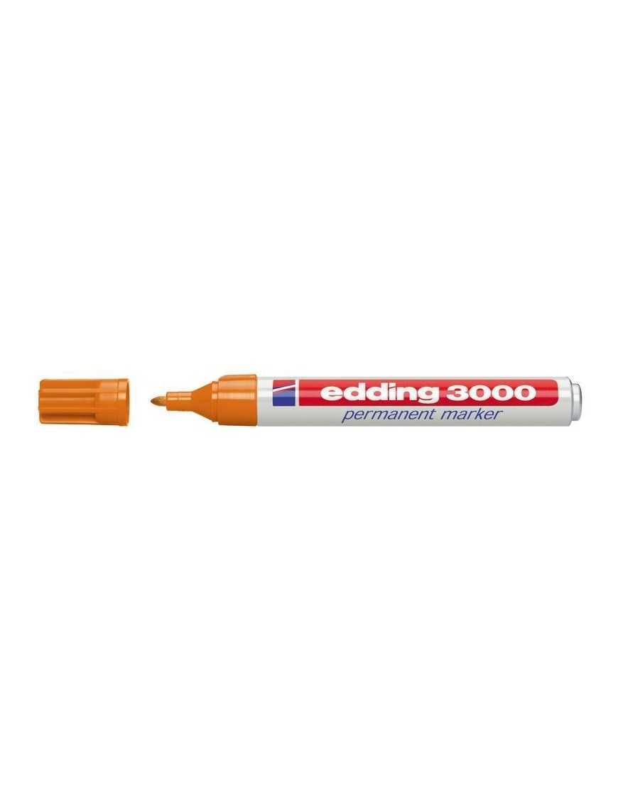 ROTULADOR PERMANENTE EDDING 3000 NARANJA