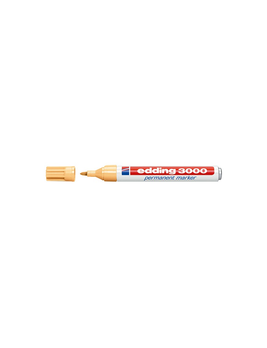 ROTULADOR PERMANENTE EDDING 3000 NARANJA CLARO 016