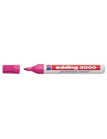 ROTULADOR PERMANENTE EDDING 3000 ROSA