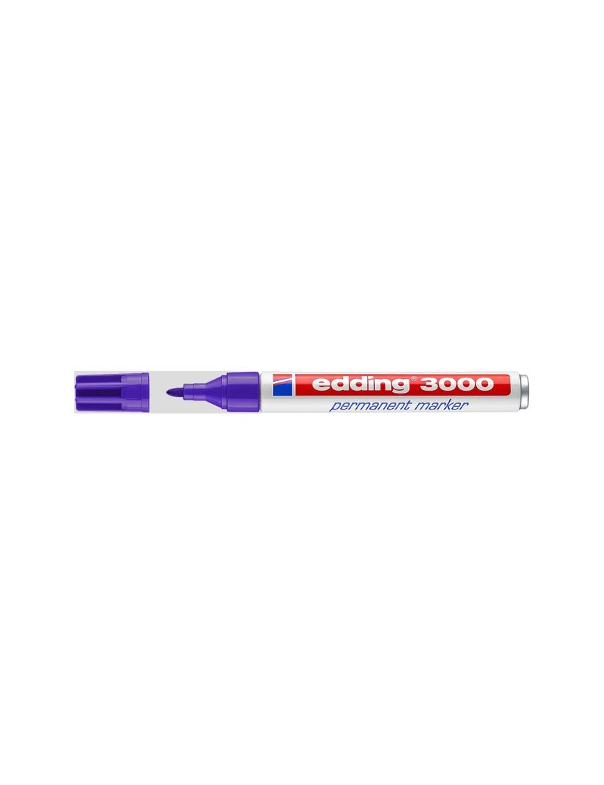 ROTULADOR PERMANENTE EDDING 3000 VIOLETA