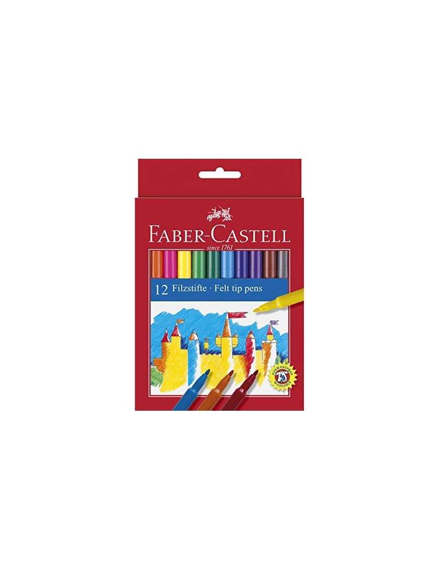 ROTULADOR ESCOLAR FABER CASTEL C/12