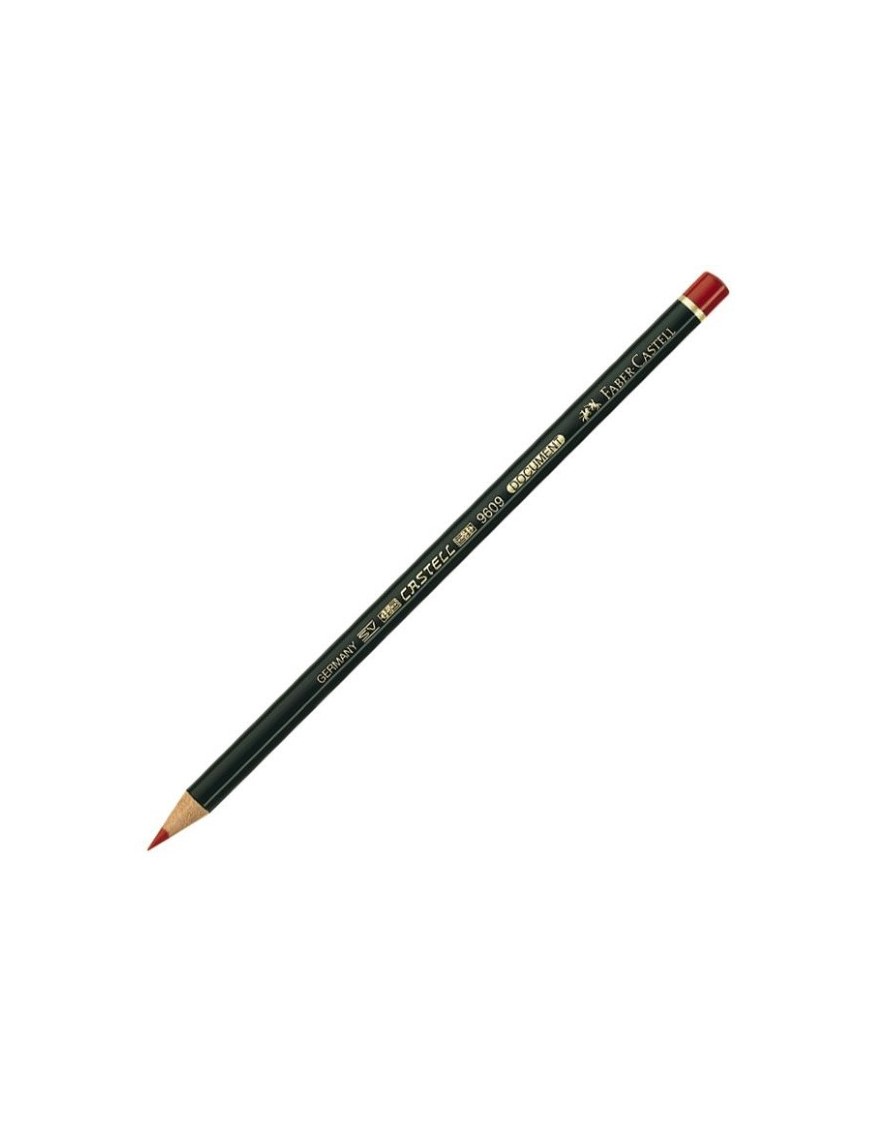 LAPIZ COPIATIVO ROJO DOCUMENT 9000 FABER CASTELL