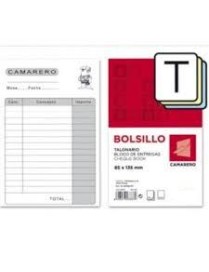 TALONARIO CAMARERO TRIPLE BOLSILLO DOHE