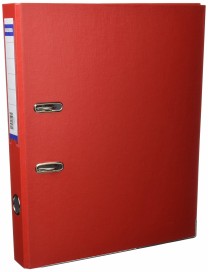 ARCHIVADOR PRAXTON FOLIO LOMO 45 ESTRECHO ROJO