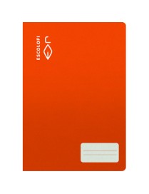 ESCOLOFI LIBRETA 3X3 GRAPADA A4 50 HOJAS NARANJA