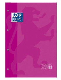 RECAMBIO DE 80 HOJAS FUCSIA OXFORD