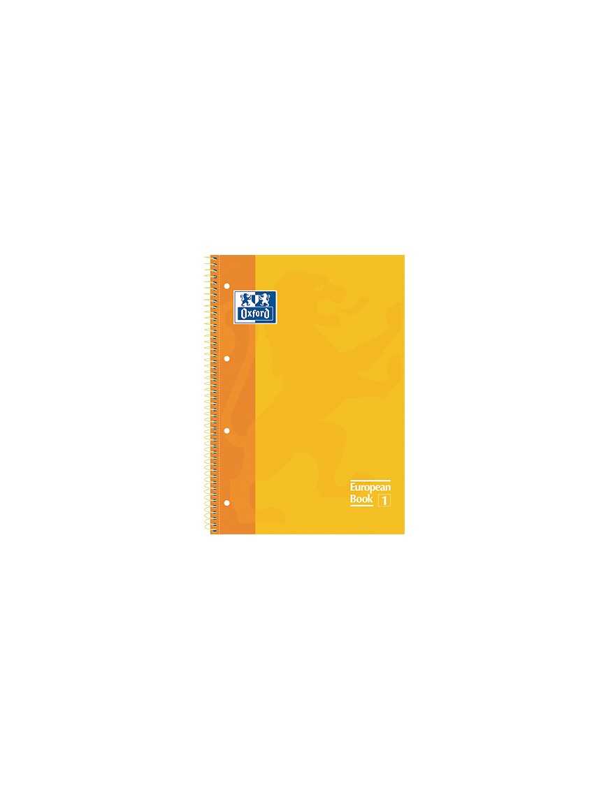 BLOC OXFORD 80 HOJAS 90GR 5X5 T.E. AMARILLO