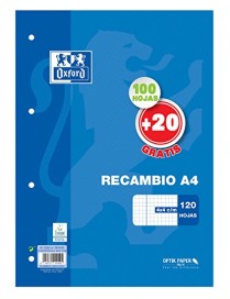 RECAMBIO OXFORD 4 TALADROS 4X4 90 GRAMOS 100+20