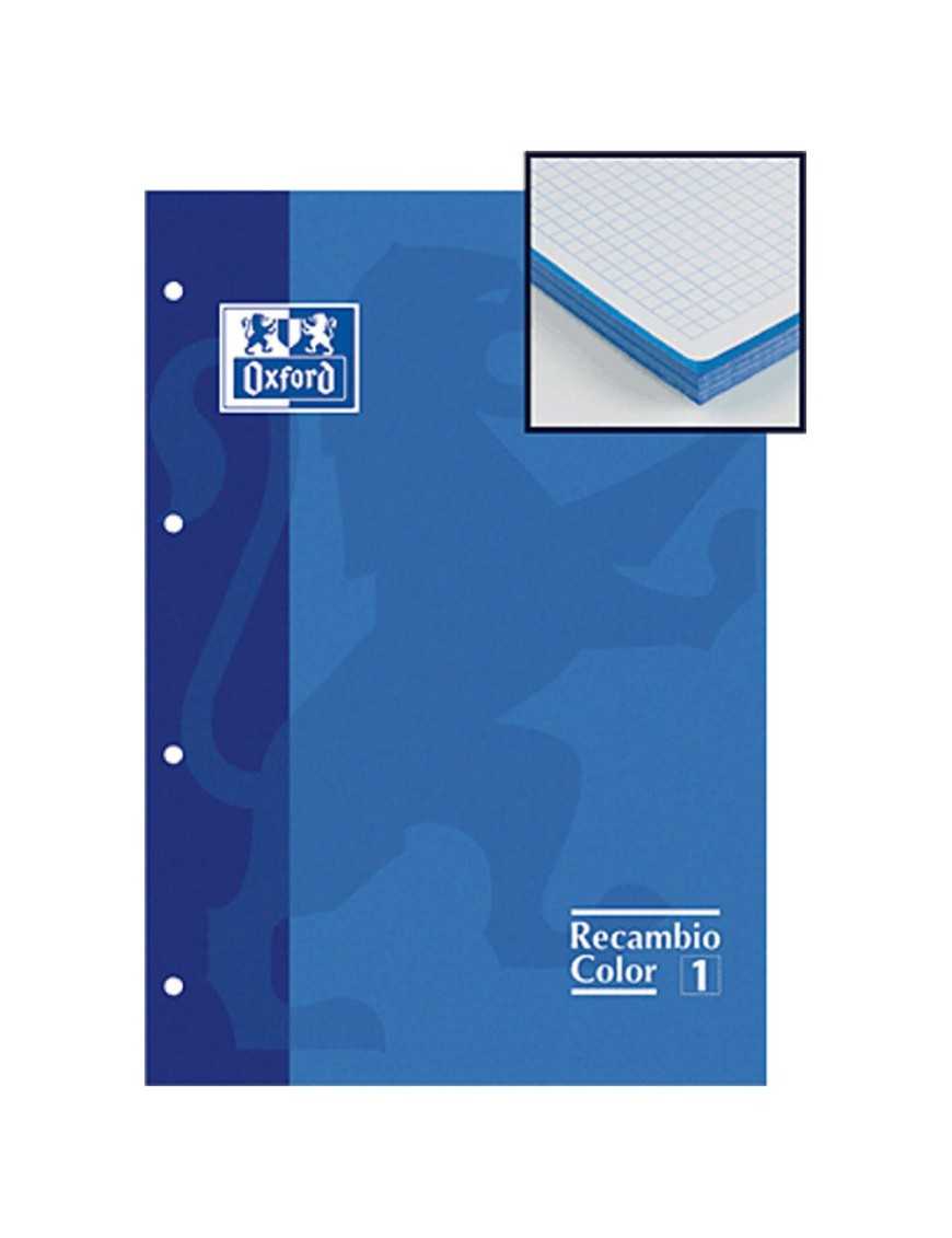 RECAMBIO DE 80 HOJAS OXFORD AZUL MARINO
