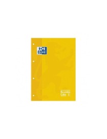 RECAMBIO DE 80 HOJAS AMARILLO OXFORD