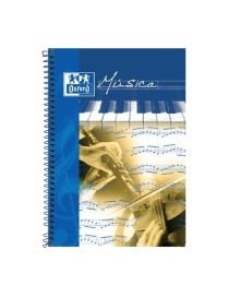 BLOC MUSICA FOLIO 20 HOJAS OXFORD.