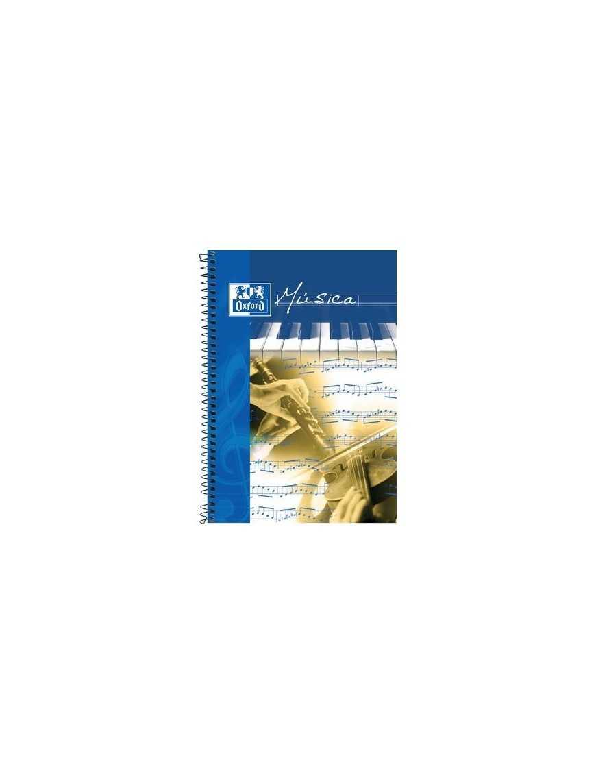 BLOC MUSICA FOLIO 20 HOJAS OXFORD.