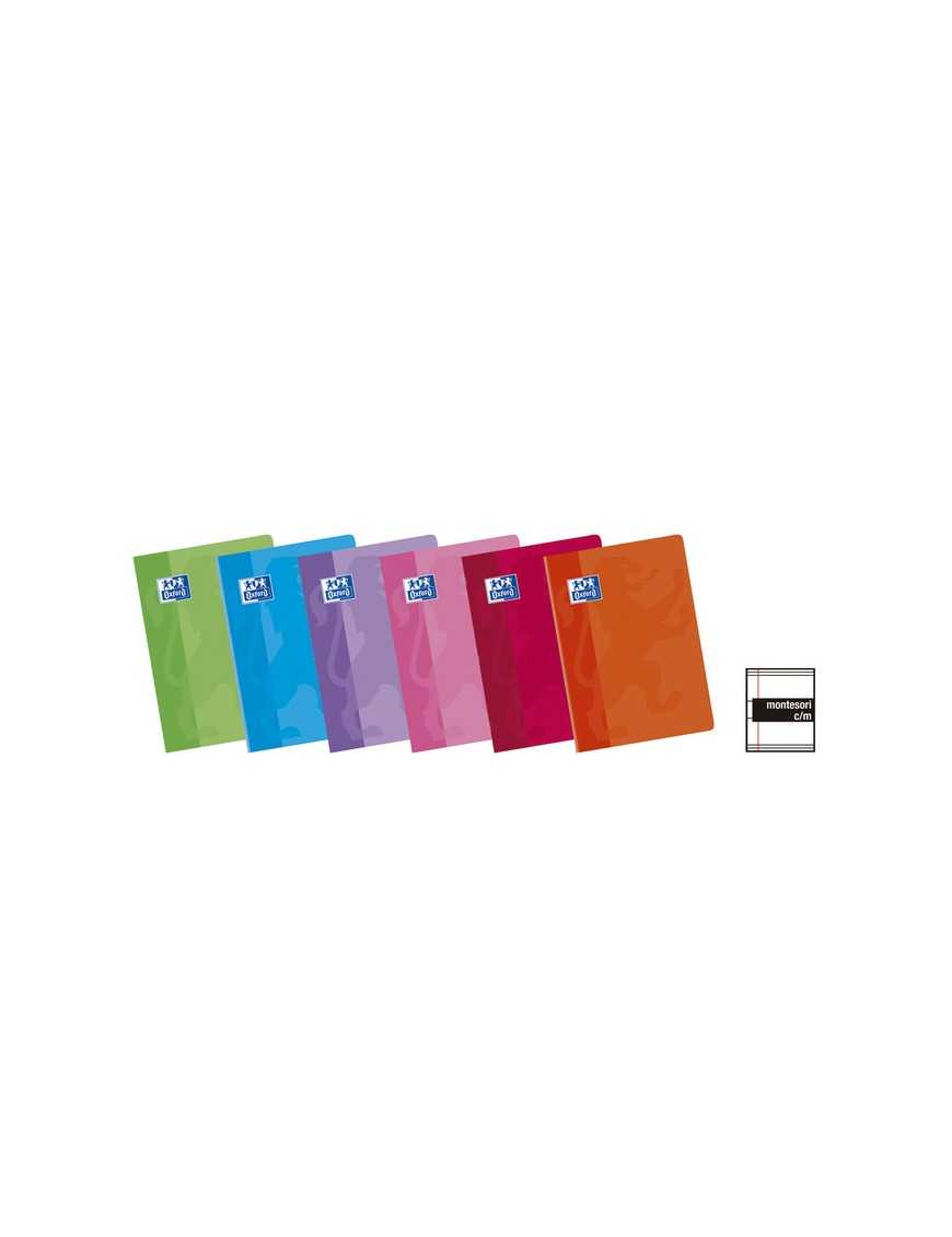 LIBRETA OXFORD A4 48 HOJAS MONTESORI.