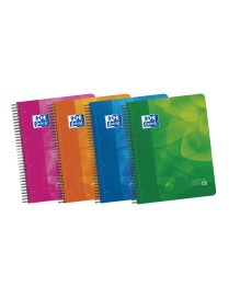 EUROPEANBOOK 4 T. PLÁSTICO A4+ 120H.5X5 SRTD SEPAR