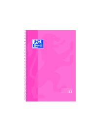 BLOC OXFORD 80H 90GR 5X5 T.E. ROSA CHICLE.
