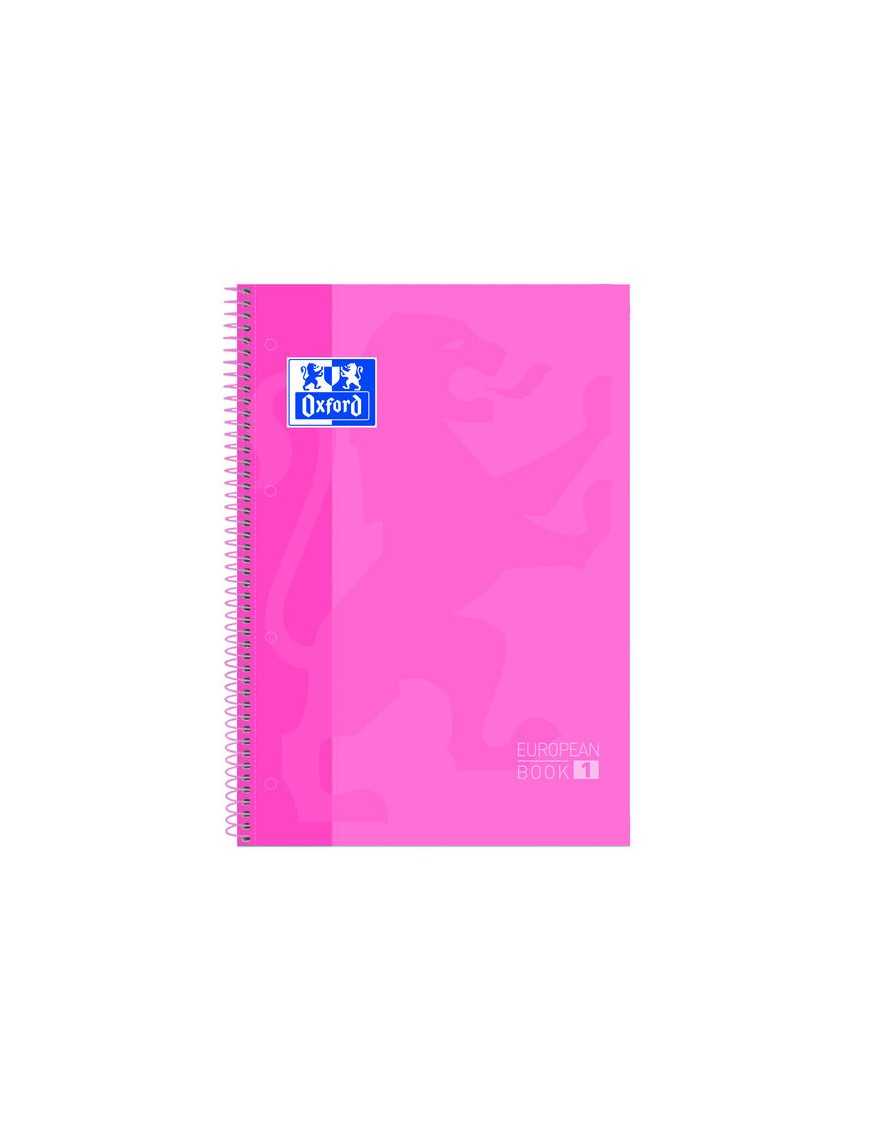 BLOC OXFORD 80H 90GR 5X5 T.E. ROSA CHICLE.