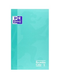 RECAMBIO DE 80 HOJAS VERDE MENTA OXFORD