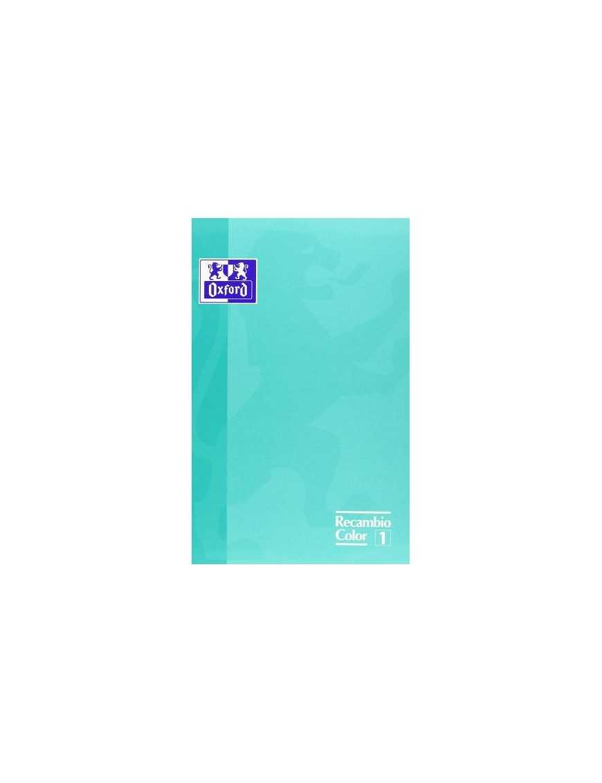RECAMBIO DE 80 HOJAS VERDE MENTA OXFORD