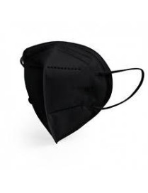 MASCARILLA NEGRA FFP2 CON CLIP AJUSTE
