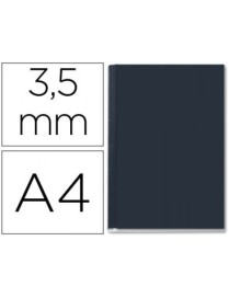 TAPA CHANNEL AA FLEXIBLE NEGRA/TRANSPARENTE 15-35