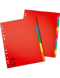 SEPARADOR 10 POSICIONES A4 CARTULIN ESSELTE 100201