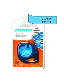 CINTA DYMO LETRATAG (91207) AZUL METALIZ. 12MMX4M.