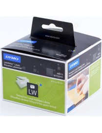ETIQUETA DYMO 36X89 (99013). 260 ETIQU TRANSPARENT