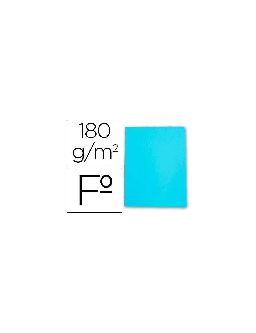 SUBCARPETA FOLIO AZUL PASTEL 185 GRAMOS