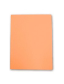 SUBCARPETA FOLIO NARANJA PASTEL DE 185 GRAMOS